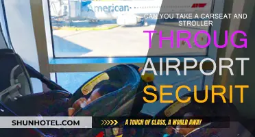Airport Security: Stroller and Car Seat Rules