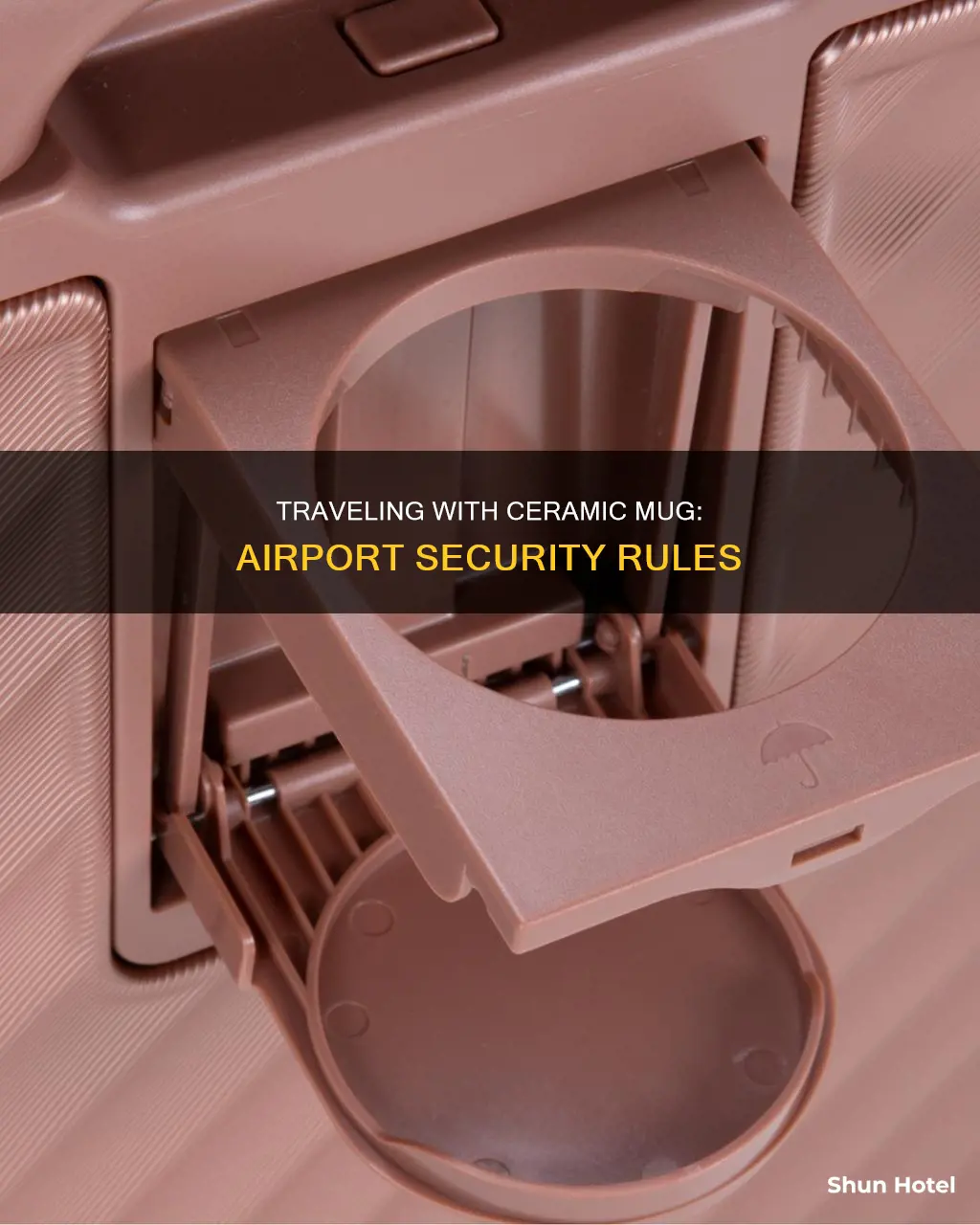 can you take a ceramic mug through airport security