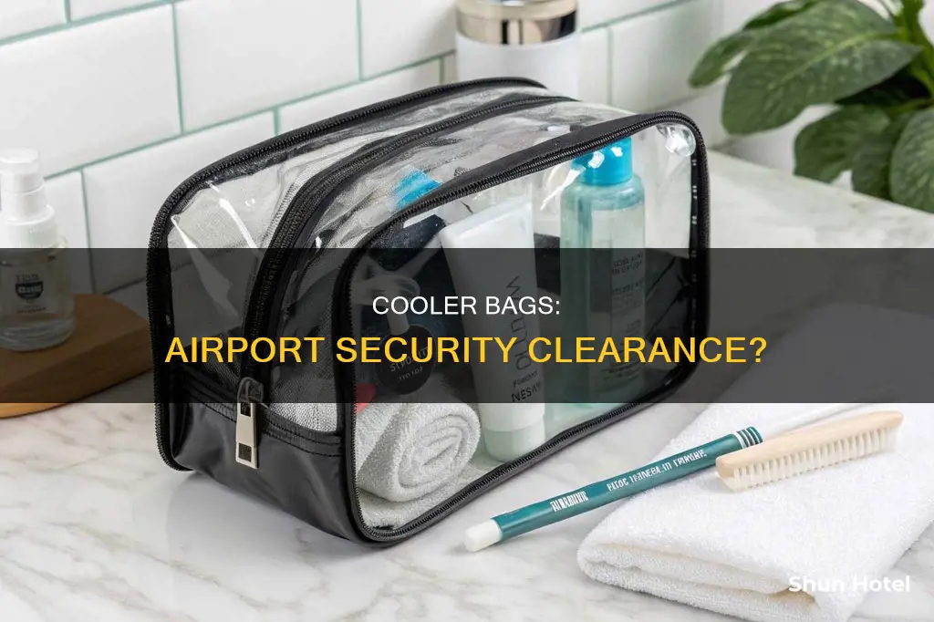 can you take a cooler bag through airport security