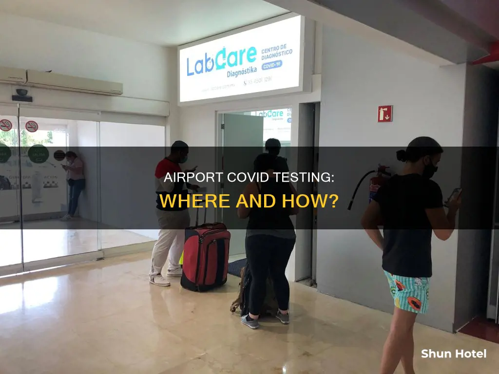 can you take a covid test at airport