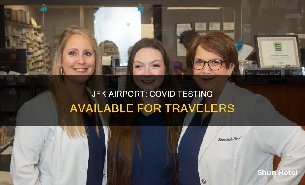 can you take a covid test at jfk airport