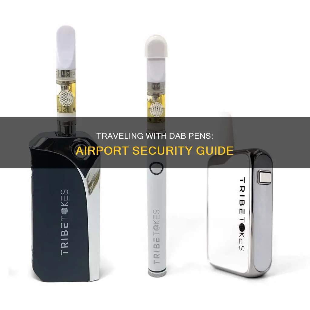 can you take a dab pen through airport security