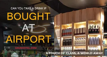 Airport Purchases: Can You Drink Before Boarding?