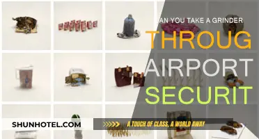 Airport Security: Grinders, Allowed or Not?