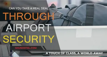 Meal Deals: Airport Security Clearance?