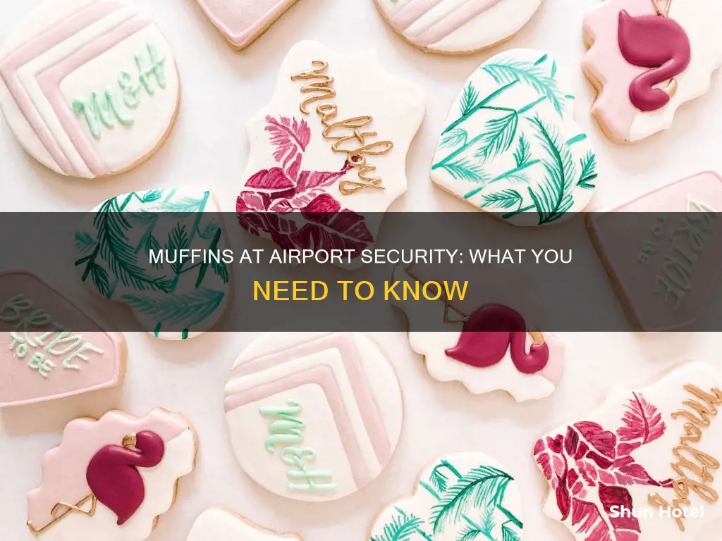 can you take a muffin through airport security
