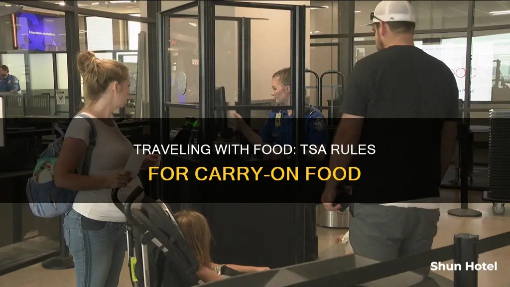 can you take a packed lunch through airport security