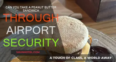 Peanut Butter Sandwiches: Airport Security Clearance?