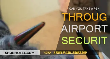 Airport Security: Can You Bring Pens?