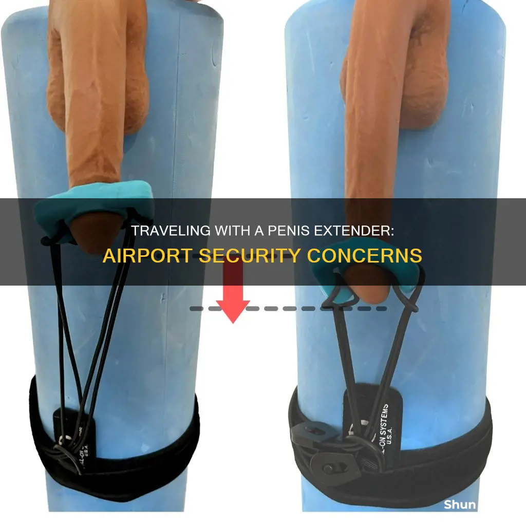 can you take a penis extender in the airport
