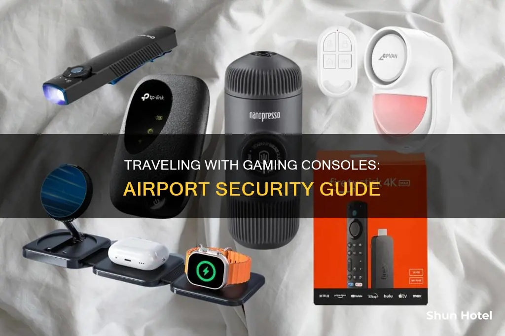 can you take a playstation through airport security