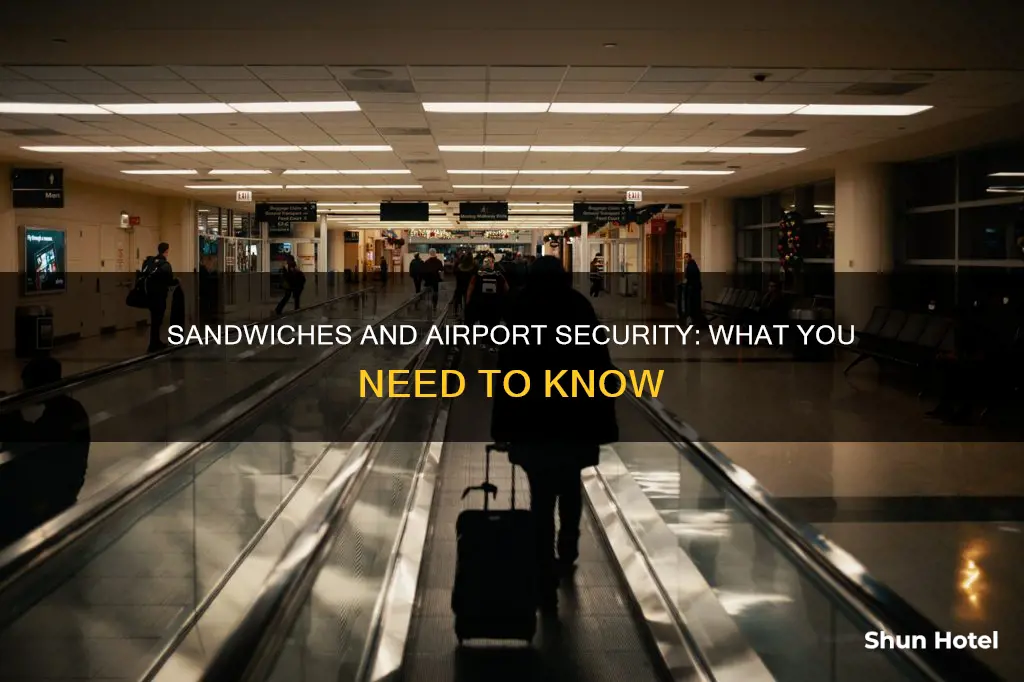 can you take a sandwich tthrough secutity at the airport