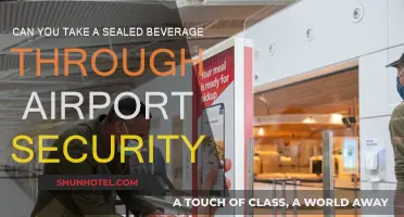 Airport Security Beverage Rules: Sealed Drinks Allowed?