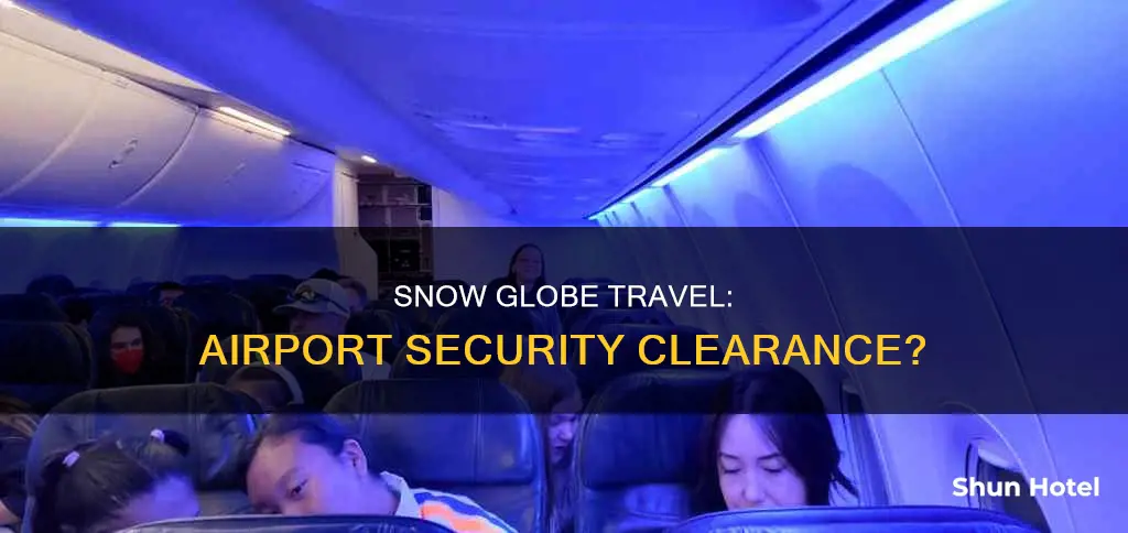 can you take a snow globe through airport security