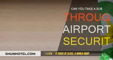 Traveling with a Sub: Airport Security Tips