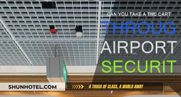 Traveling with THC: Airport Security and Your Cart