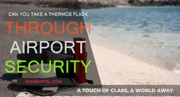 Travelers' Thermos Conundrum: Airport Security Rules Explained