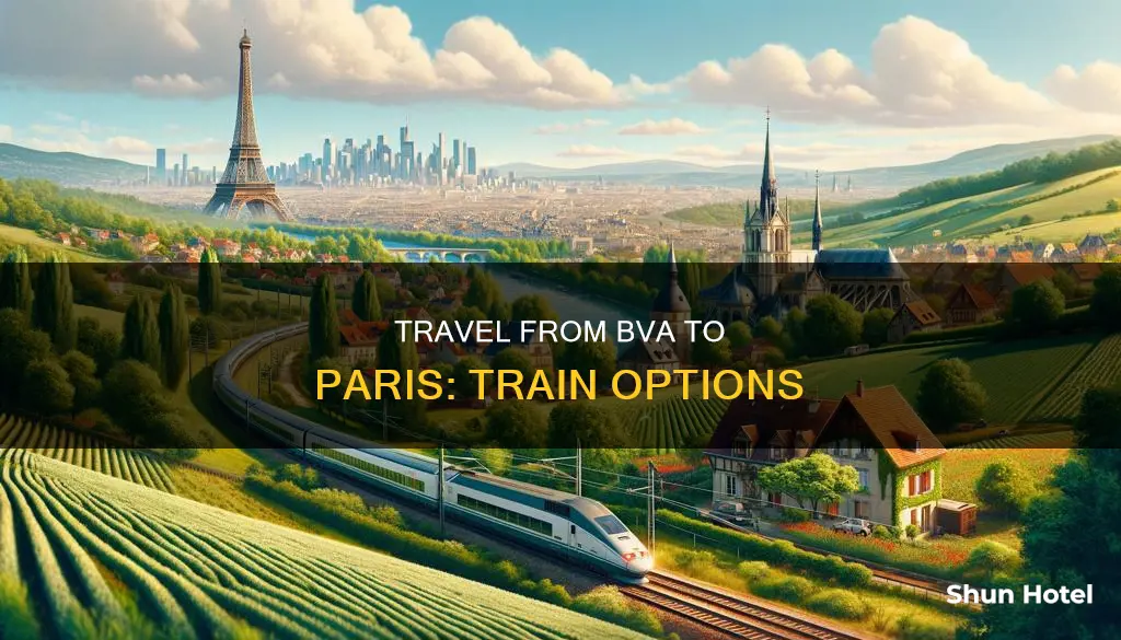 can you take a train from bva airport to paris