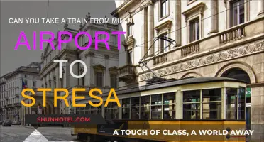 Travel Milan Airport to Stresa by Train?