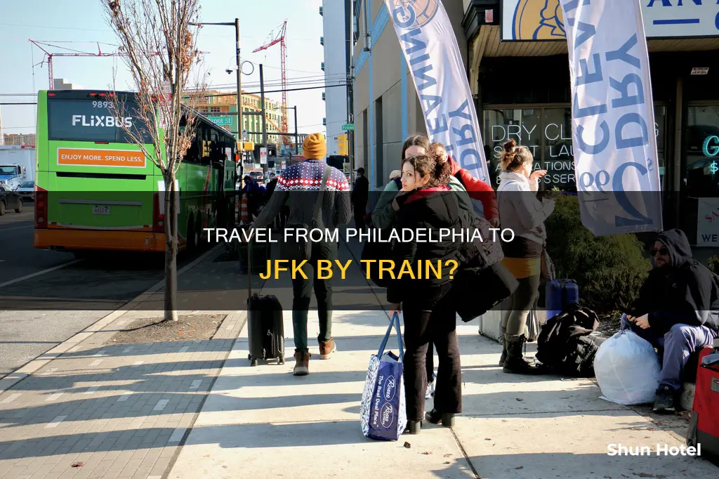 can you take a train from philadelphia to jfk airport