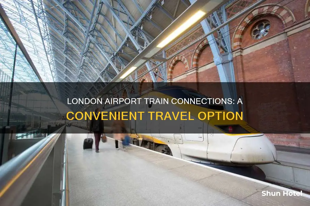 can you take a train to london airport