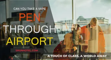 Vape Pens and Airport Security: What You Need to Know