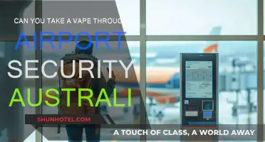 Vaping and Airport Security: What's Allowed in Australia?