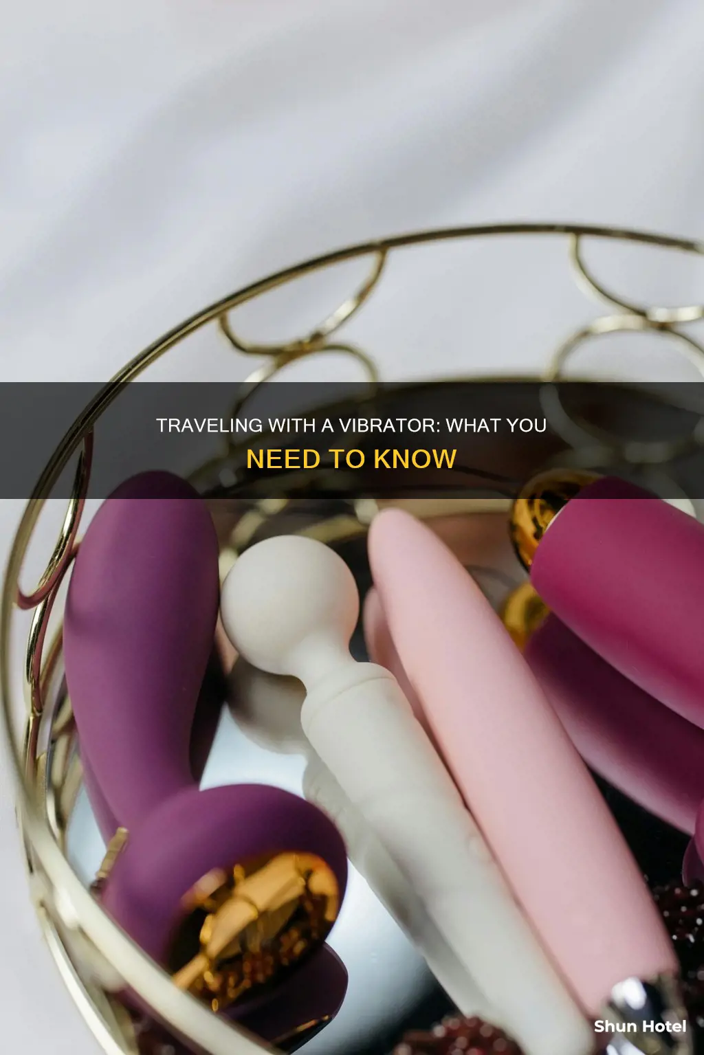can you take a vibrator through airport