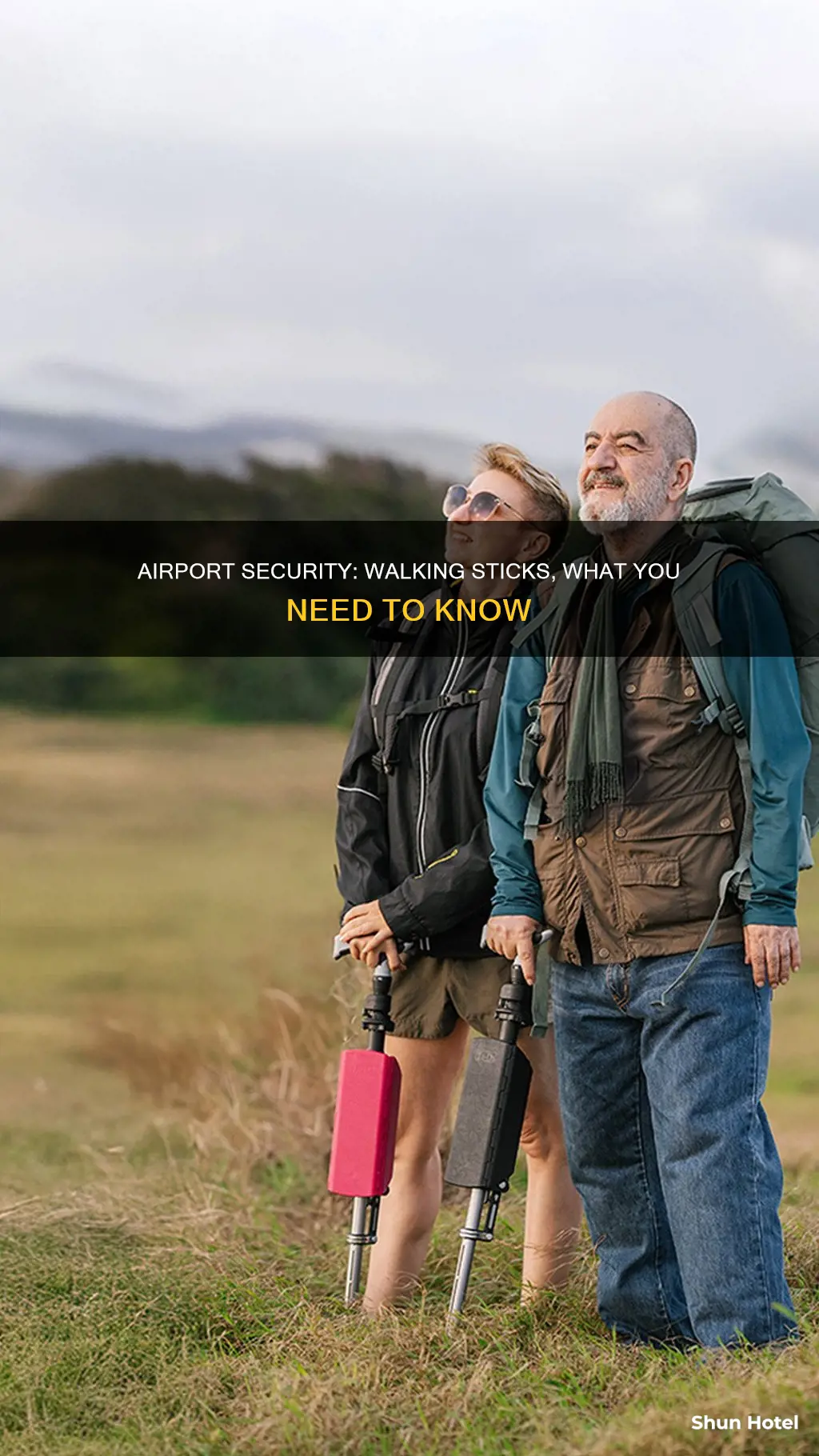 can you take a walking stick through airport security