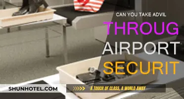 Airport Security and Advil: What You Need to Know