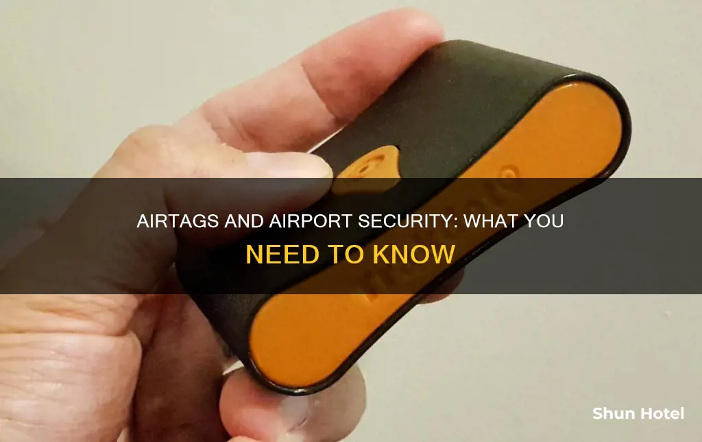 can you take airtags through airport security