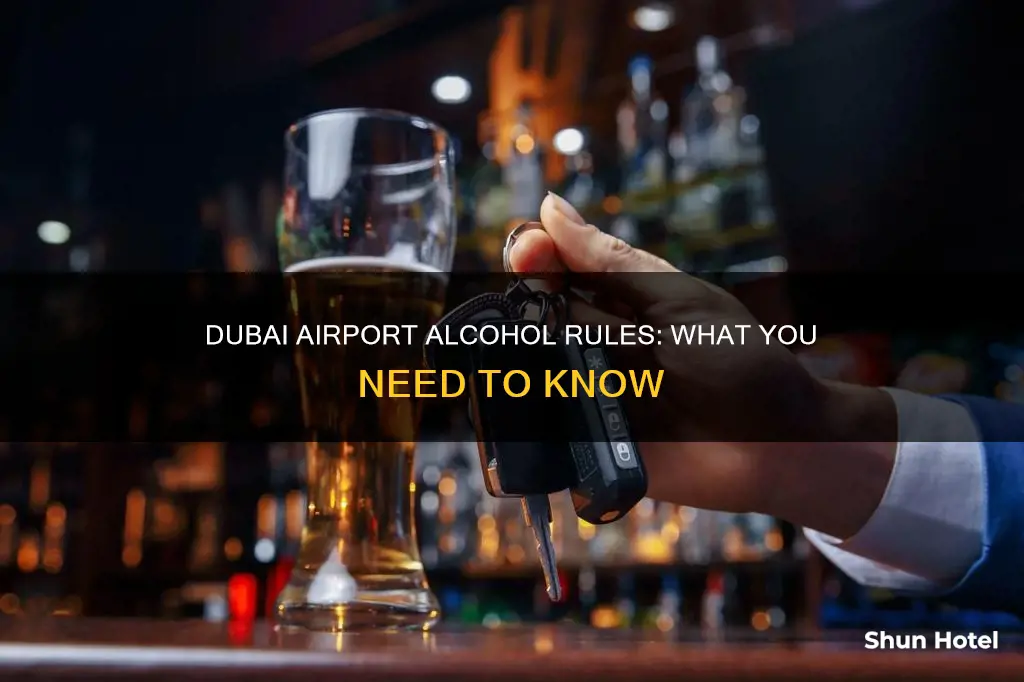 can you take alcohol into dubai airport