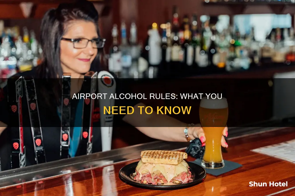 can you take alcohol to the airport