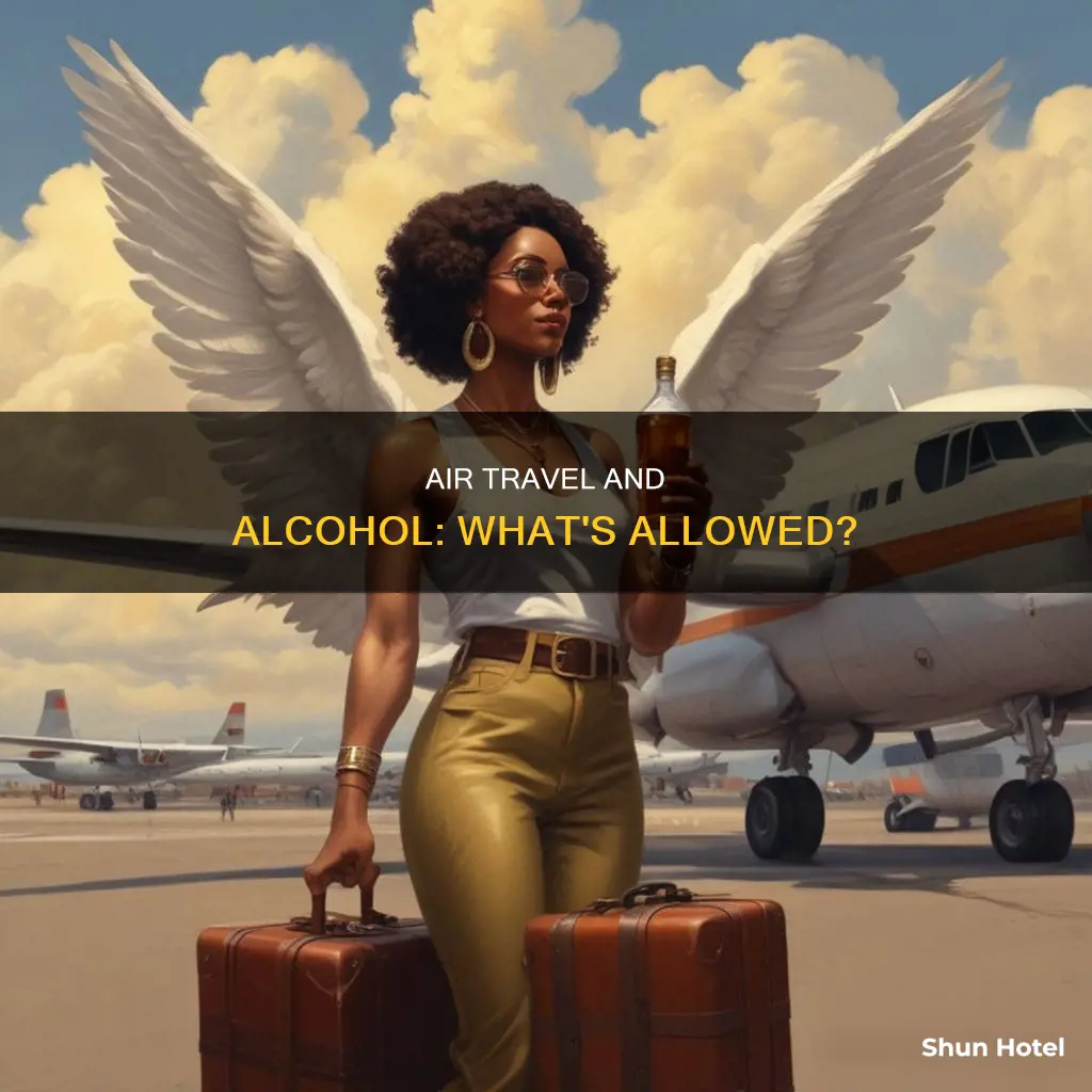 can you take alcoholic minitures thrpugh airport security
