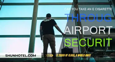Flying with E-Cigarettes: Airport Security Rules