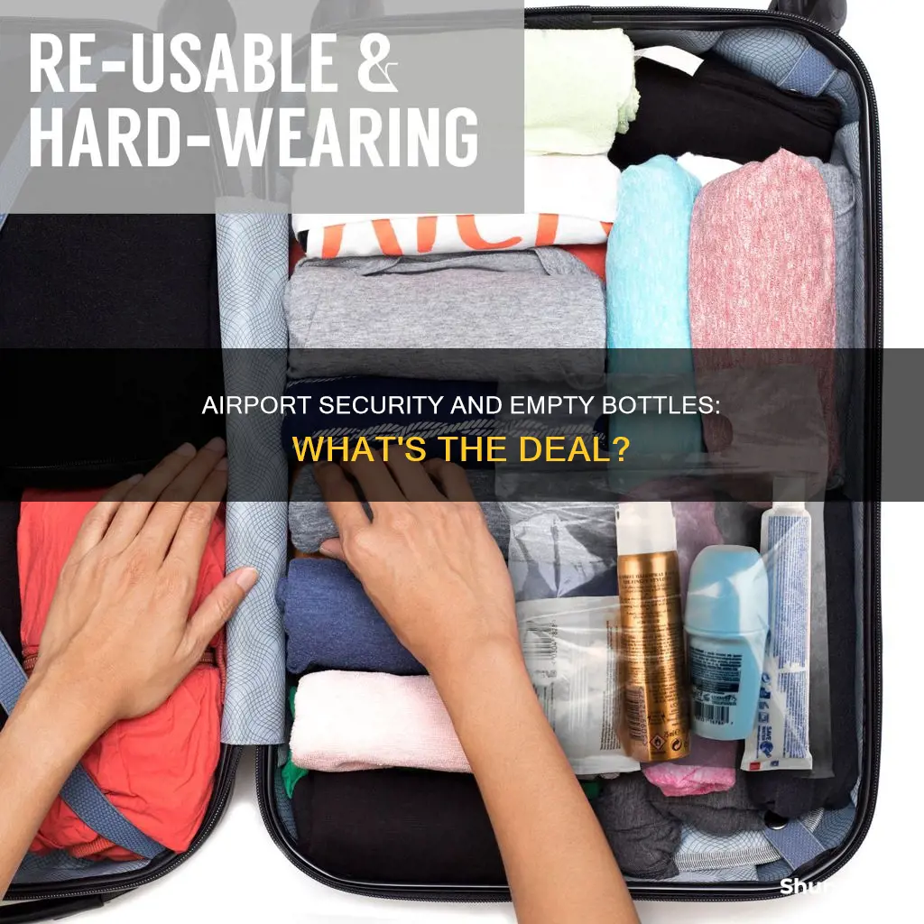 can you take an empty bottle through airport security
