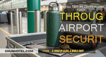 Traveling with a Hydro Flask: Airport Security Rules