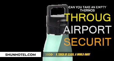 Travelers' Thermos Troubles: Airport Security Rules Explained