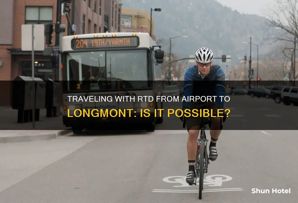 can you take an rtd from airport to longmont