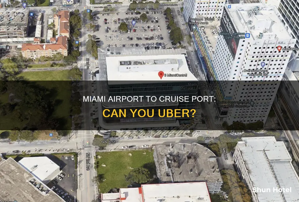 can you take an uber from port of miami airport