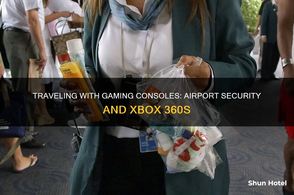 can you take an xbox 360 through airport security