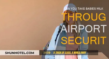 Traveling with Baby: Airport Security and Milk