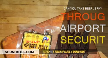 Traveling with Beef Jerky: Airport Security Rules