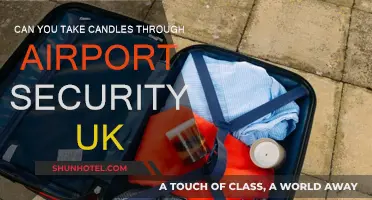 Airport Security: Candles, UK Rules and Regulations