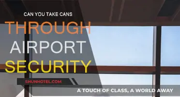 Airport Security: Can You Bring Canned Goods?