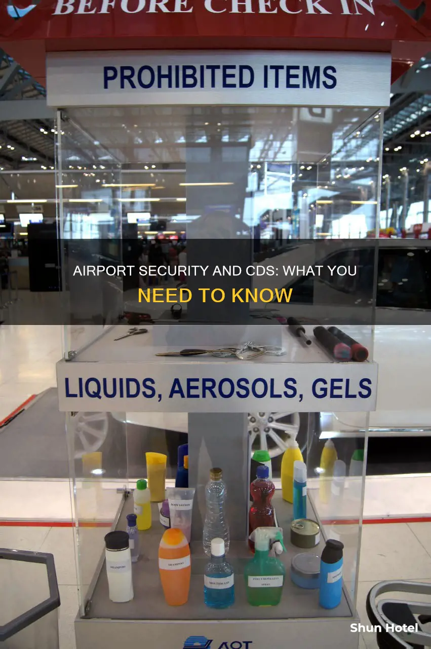 can you take cds through airport security