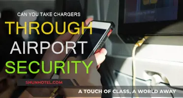 Airport Security: Chargers Allowed?