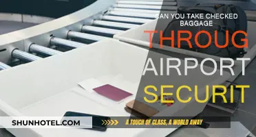 Airport Security: Checked Baggage Rules and Tips