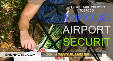 Chewing Tobacco and Airport Security: What You Need to Know