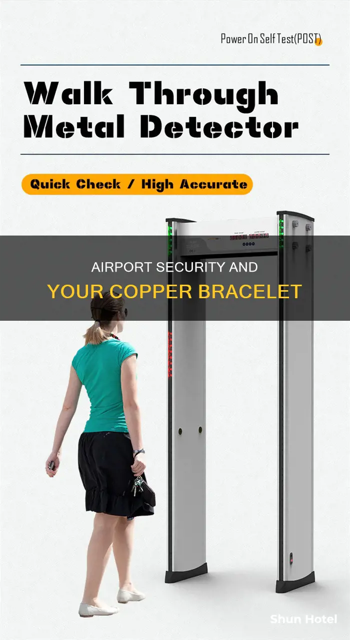 can you take copper bracelt through the airport
